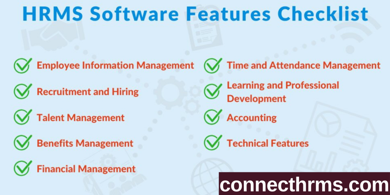 What is HRMS (Human Resource Management System) Software and its features?